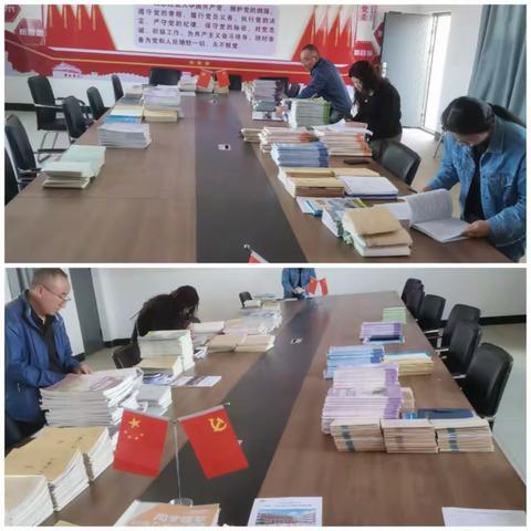 抓常规促教学，以检查助提升——索伦牧场小学开展教学常规检查活动