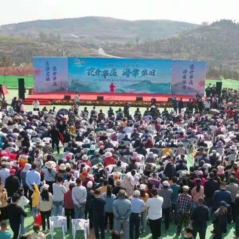 辛庄街道“泉润花开石榴红·畅享星期天”活动走进海棠节