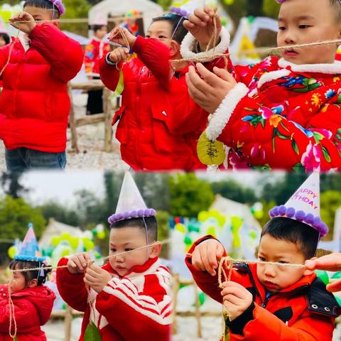 童年同月•同滋童味   ——蓝天1+1幼儿园山野生日会