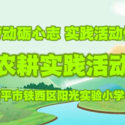 “农耕劳动砺心志 实践活动促成长”——阳光实验小学开展农耕实践活动