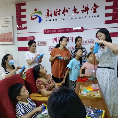 2023年李松蓢社区“感恩邻里，真情相伴”邻里传统中国结手工活动