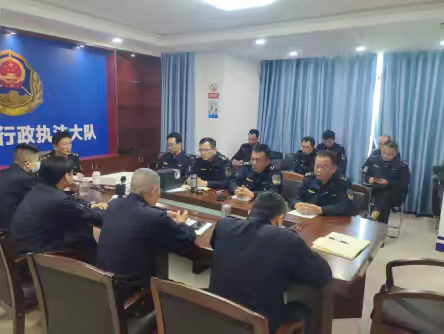 交通运输执法大队党支部学习树立和践行正确政绩观学习教育启动部署会