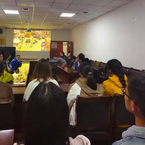 光影暖童心 实践站传爱 —— 新民社区关工委组织残障儿童观影