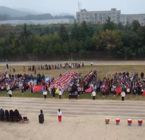 羊街镇三元庄小学代表队参加体育节活动剪影