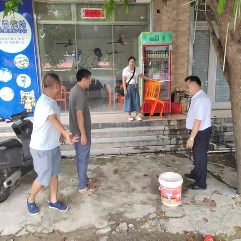 排浦镇排浦社区居委会开展“清洁家园 防蚊灭蚊”整治活动