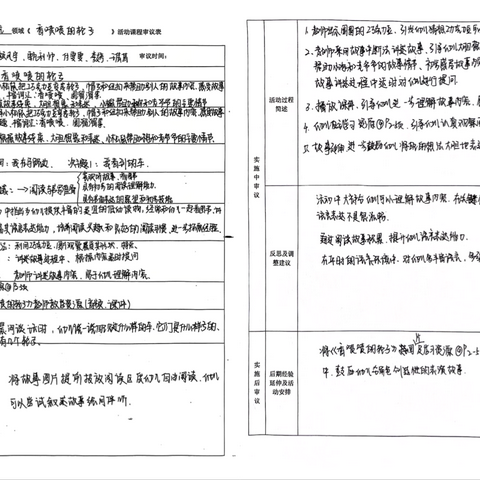 清平镇中心幼儿园语言领域中班听评课活动《香喷喷的轮子》