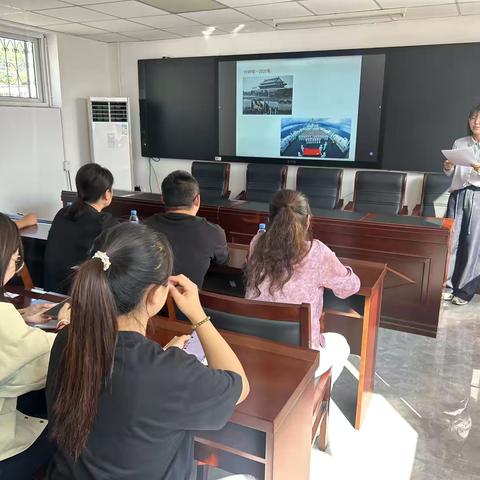 老庄子镇机关干部“躬耕岗位践初心，我与祖国共前行”主题演讲比赛