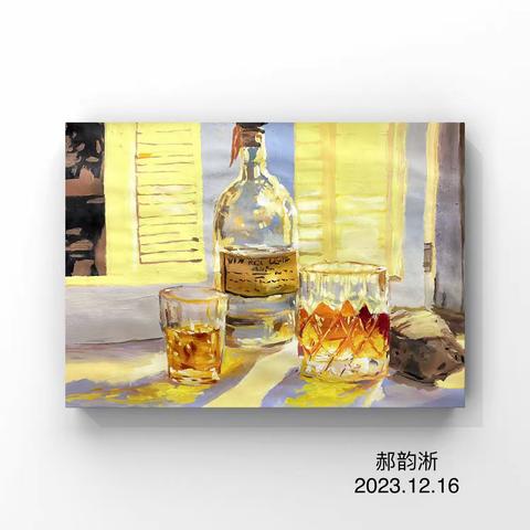 老吴画室2024元旦画展预热电子展  色彩班学员部分作品