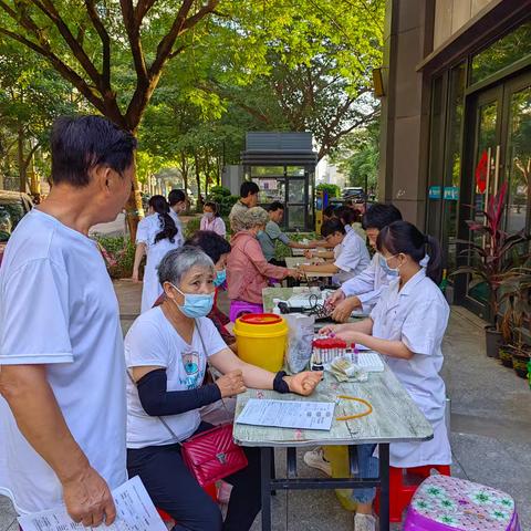 深海科技城社区联合三亚市人民医院、崖城卫生院开展“脑卒中”健康筛查活动