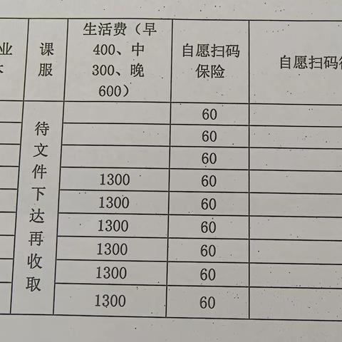 罗口町中学2024年秋季开学通告