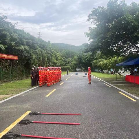 凤凰山森林公园片区管理所2026年夏季消防和突发事件应急演练