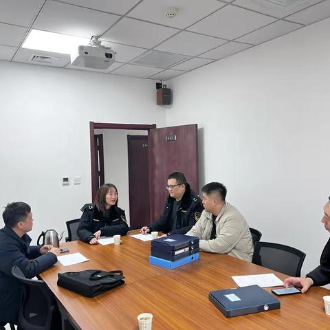 未央区安委办联合区纪委监委、区委组织部对区商务局开展消防安全督导帮扶工作