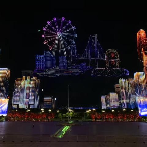 从灯光秀角度谈无人机灯光秀的协同联动