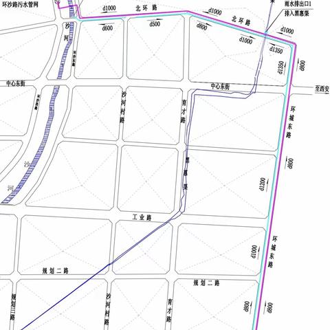 周至县县城建设项目成果展示——北环路东段和环城东路扩宽改造项目