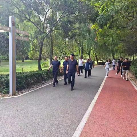 广平县对园林绿化工作进行督导