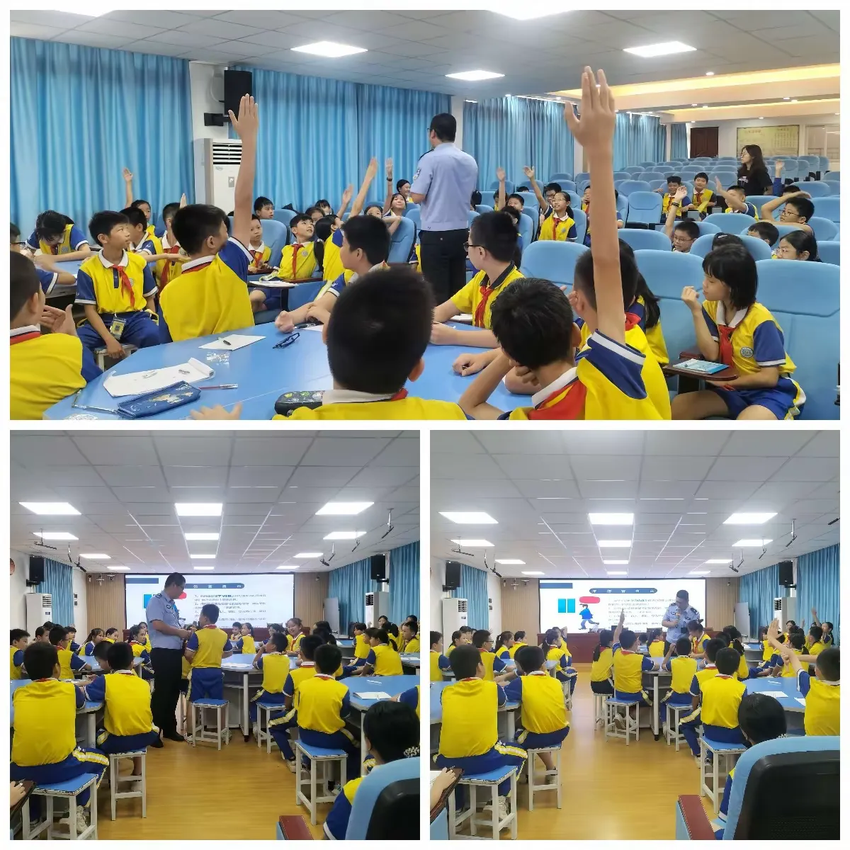 简篇-防欺凌,护成长|四会市东城中心小学开展防欺凌安全教育主题课。