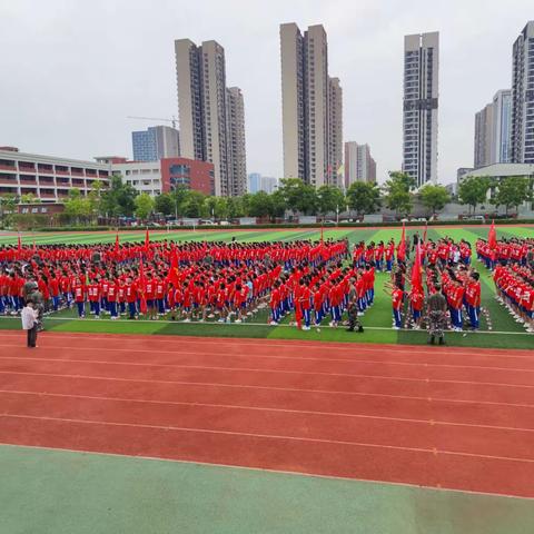 军训第二天～乘风破浪会有时，直挂云帆济沧海——师大附中高新实验中学2317班