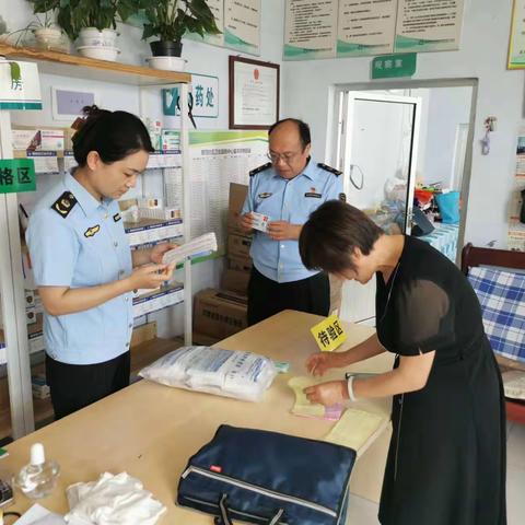 曹范市场监管所开展医疗器械使用单位专项检查