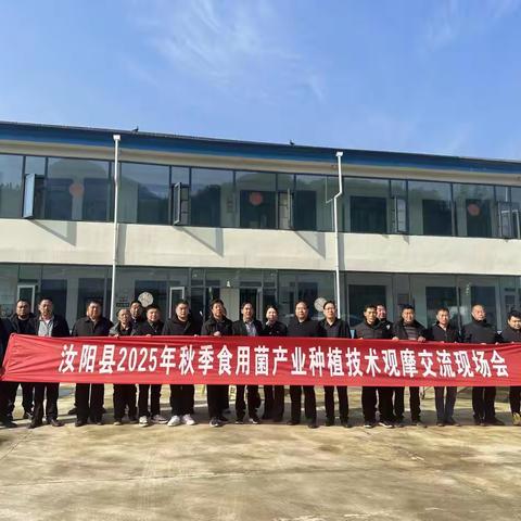 汝阳县2025年秋季食用菌生产观摩交流会暨香菇产业“政金企”对接活动顺利举办