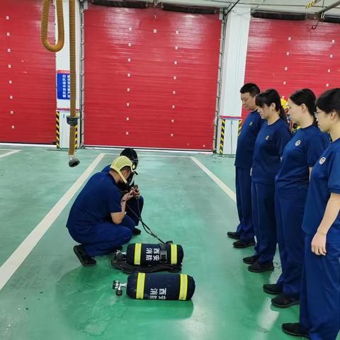 未央大队组织开展器材装备“五知一能”学习