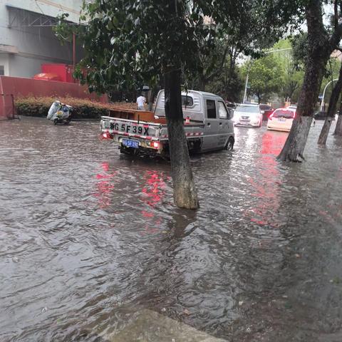 感动！突逢暴雨，网格员“风雨”逆行