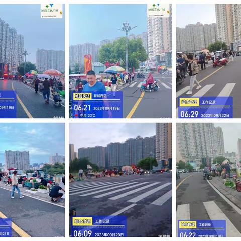 新城西区中队（9月18日—9月22日）工作总结
