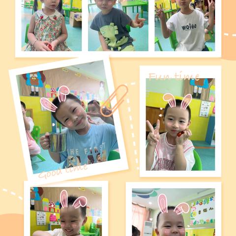 🎓小一班暑假班第四周精彩表现💕