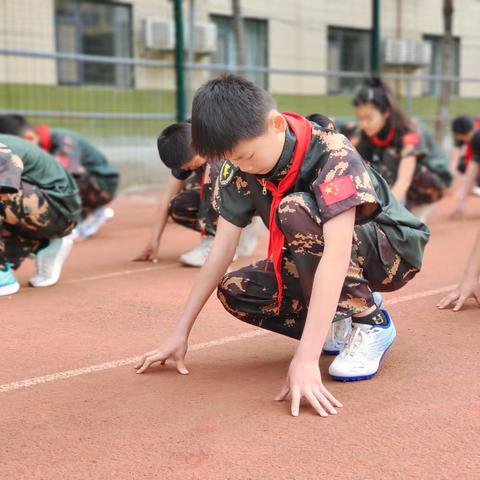 健体魄铸梦想，强国复兴有我——聊城少年军校-水城双语学校举办校园运动会