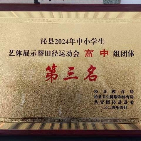 踔厉奋斗担使命  勇毅前行谱新篇——长治市玖如中学参加沁县2024年中小学生田径运动会纪实