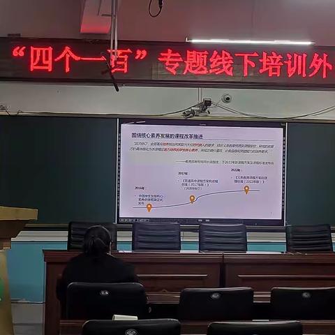载知而归述成果 启思赋能促成长——突泉县六户中学举办“四个一百”专题线下培训外出学习汇报会