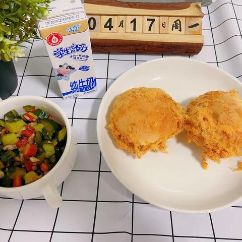 郭杜街道悦美幼儿园一周美食分享（4.17-4.21）