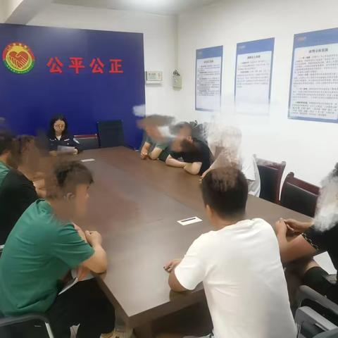 大王司法所组织社区矫正对象学习劳动法 引导合法维护自身权益