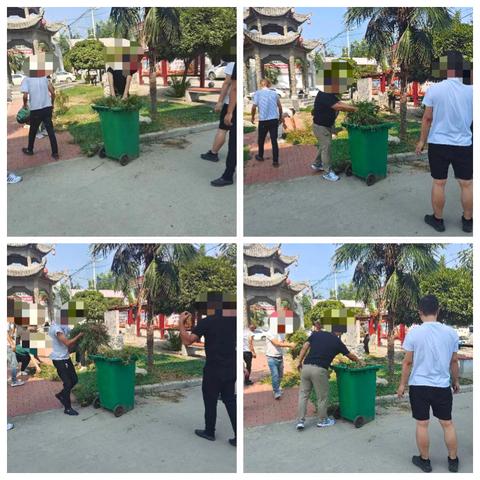 大王司法所组织社区矫正对象公益劳动