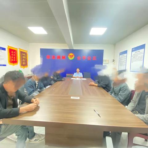 大王司法所组织社区矫正对象学习农业法和土地承包法