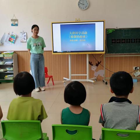 小课题研究课——大班科学活动《螃蟹的秘密》