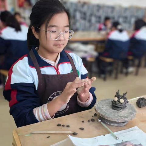 昌乐二中美育课程——“乐淘淘”陶艺课程作品展