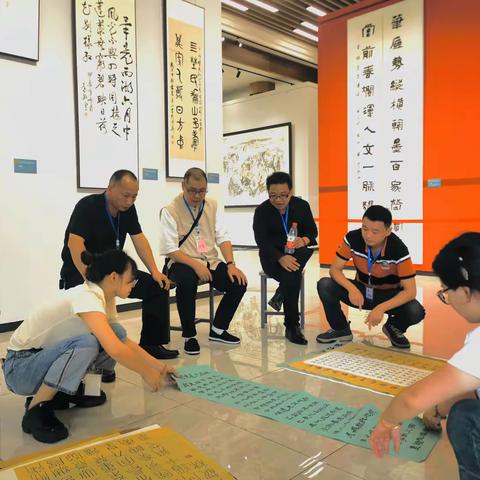 南川区第二届书法临帖展评审工作顺利完成（后附成人组、学生组获奖入展名单）