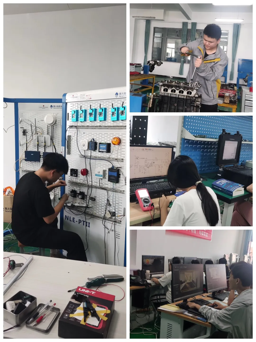 简篇-技能集训砺精兵,蓄势待发战省赛 ——长治市上党区职业高中暑期技能集训纪实