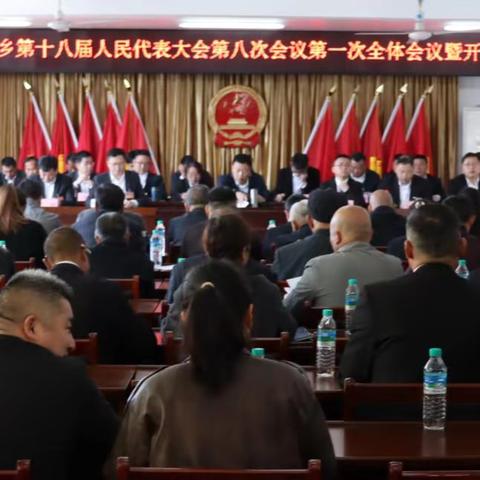 龙门畈乡第十八届人民代表大会第八次会议胜利召开