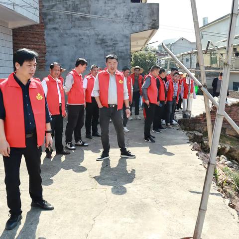 龙门畈乡开展第一季度农村人居环境整治巡查工作