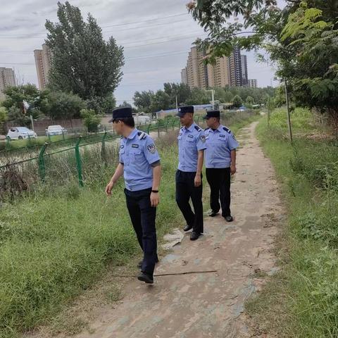 花样年华，别为溺水停下--金明池街道办事处“防溺水”宣传巡逻