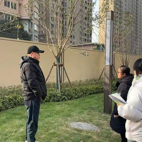 北关街办开展新建成小区生活垃圾分类指导调研活动