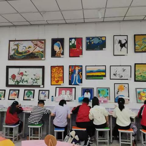 指尖藏巧思，沙画显童趣——额尔古纳市第一小学金丝沙画社团