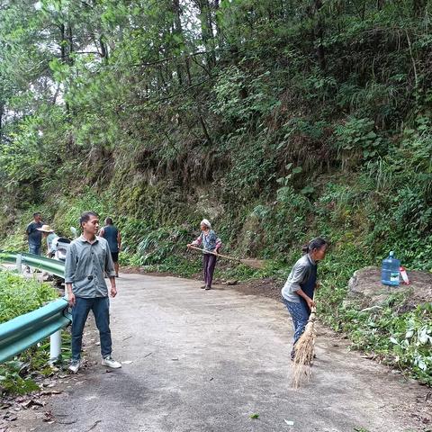 鱼塘村：党员群众齐参与，村组道路新如初