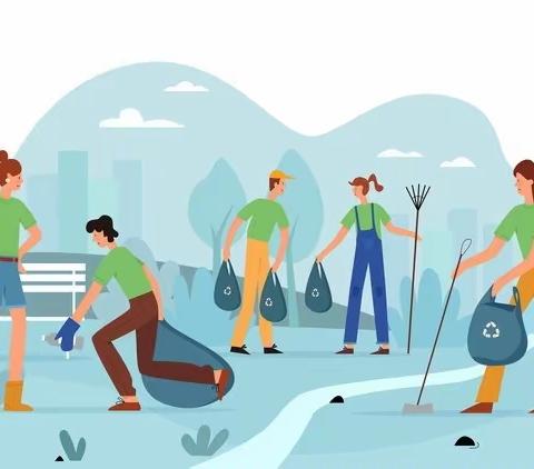 “保护环境，从我做起”我为文明做件事捡垃圾———暑假社会实践活动