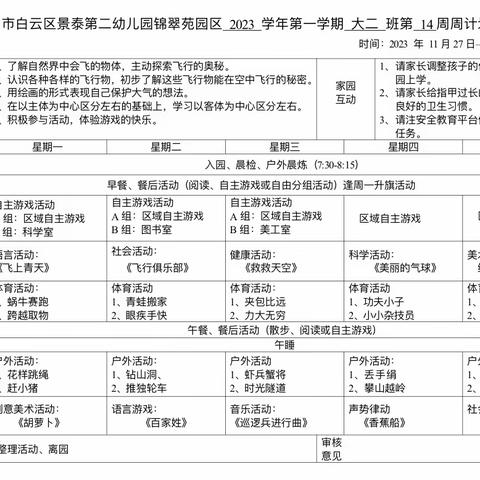 大二班第14周活动分享