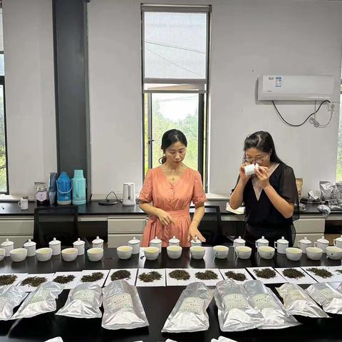 中国茶叶学会金华服务站开展茉莉花茶品质提升技术服务