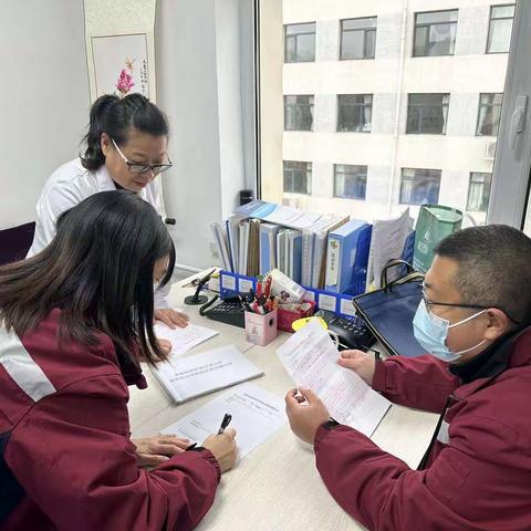 区疾控艾滋病科对区医院相关工作督查