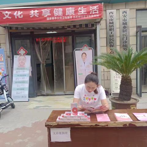 北石桥社区开展计生协会5.29宣传活动