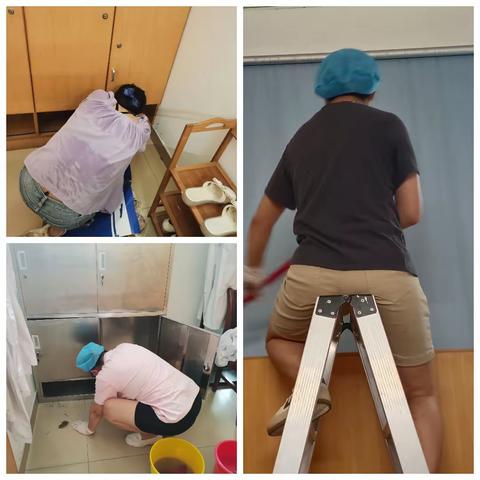 凝心聚力再出发—更衣室、家庭医生前台、测血压处精益管理成果展示